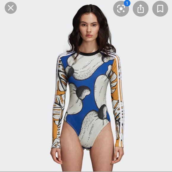 Adidas long sleeve Bodysuit Limited edition - Picture 1 of 7